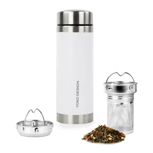 théière isotherme Libertea blanche