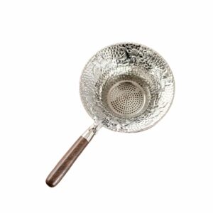 Passoire à thé en acier inoxydable – Infuseur durable motif dentelle