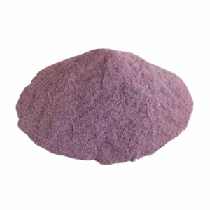Une poignée de poudre d'Ube Zamboanga des Philipines