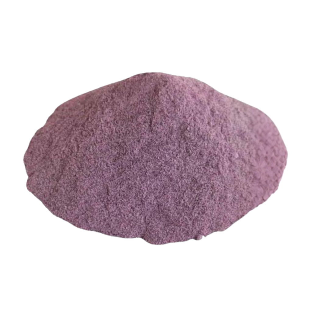 une poigné de poudre ube